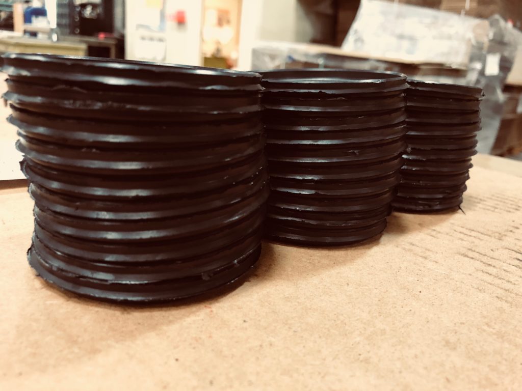 short run rubber part